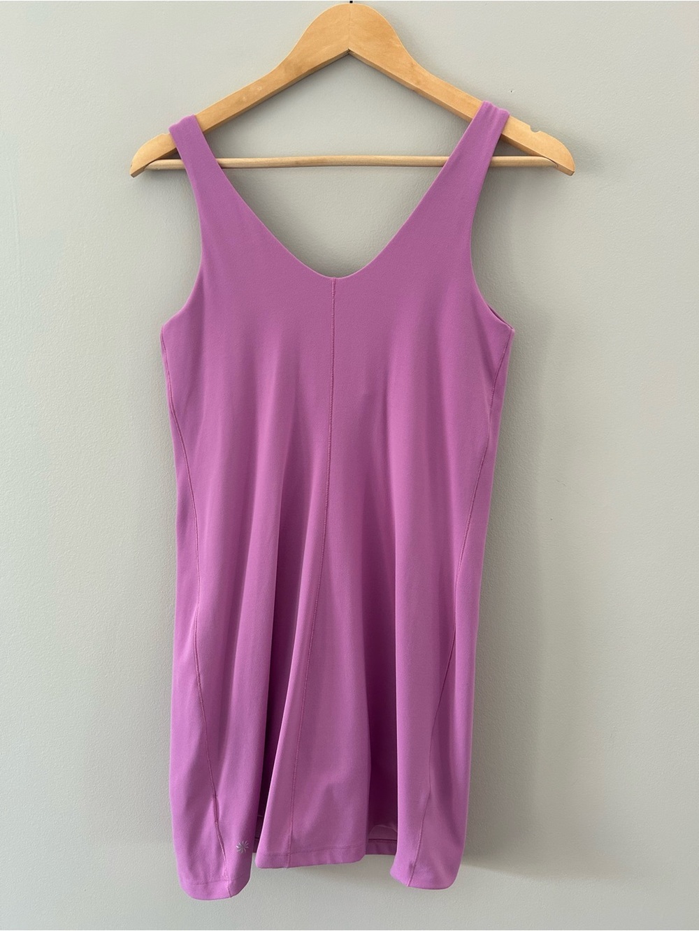 Athleta Transcend Pink Athleisure Contour Activewear Built In Shorts Mini Dress - Picture 4 of 6